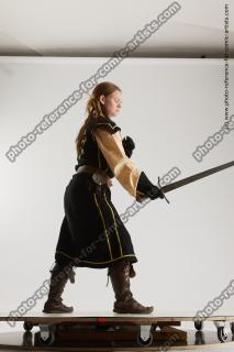 Vinga Medieval Pose With Sword